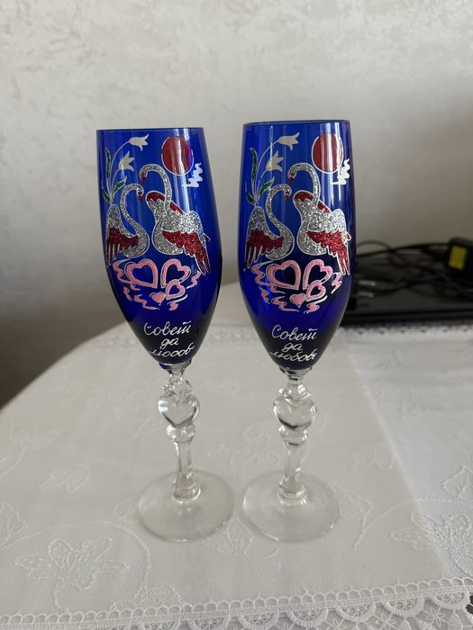 Продам богемский бокал