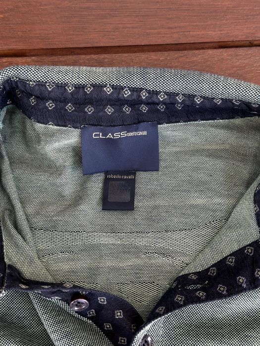 Мъжка блуза Roberto Cavalli Class (POLO) - размер L, Отлично състояние