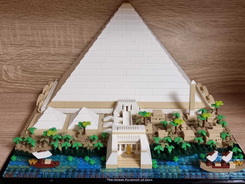 LEGO Architecture Marea piramida din Giza 21058, 1476 piese