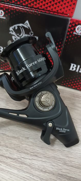 Set 3 Mulinete FL	Black Force 6000 10Rulmenti model nou 2022