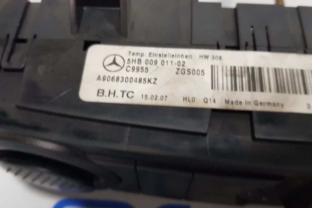 Panou comanda ventilator Mercedes Sprinter 2006-2018