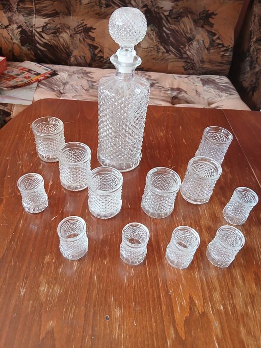 Сервиз стъкло алкохол