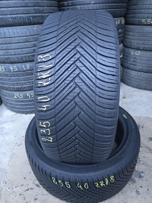 2 Anvelope  Hankook 235/40 ZR18  M/S (All Seasson) Impecabile.