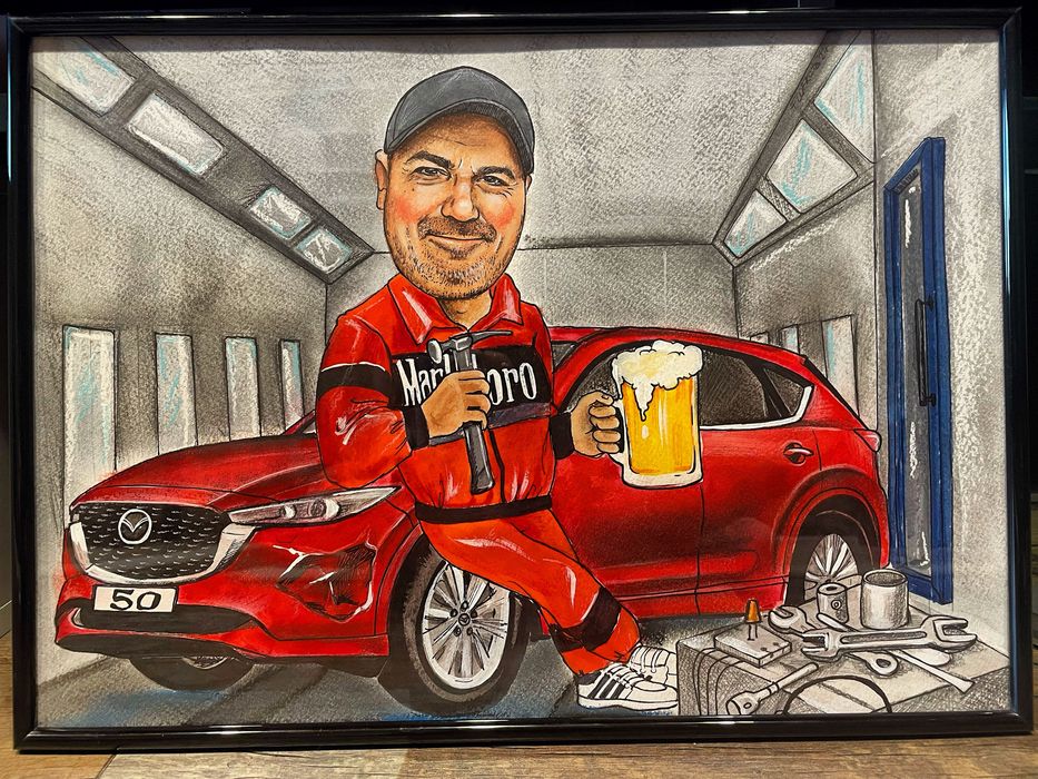 Оригинален подарък Шарж / Катикатура