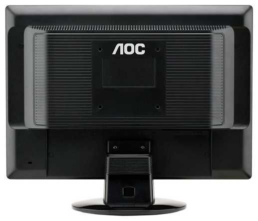 AOC 917Sw+ 19", 1440x900 (16:10), VGA (D-Sub)/ Матрица: ЖК/ TNю