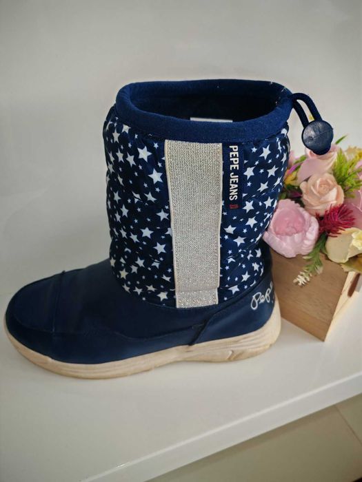 Детски зимни боти Pepe Jeans, 34 номер, сини