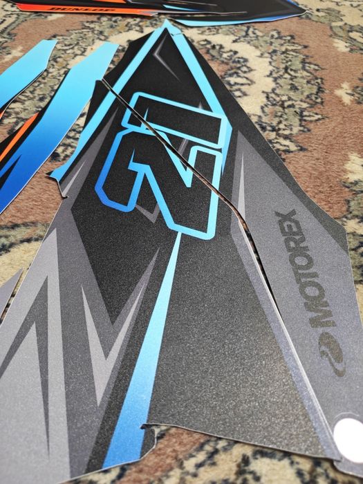 Наклейки на мотоцикл эндуро KTM