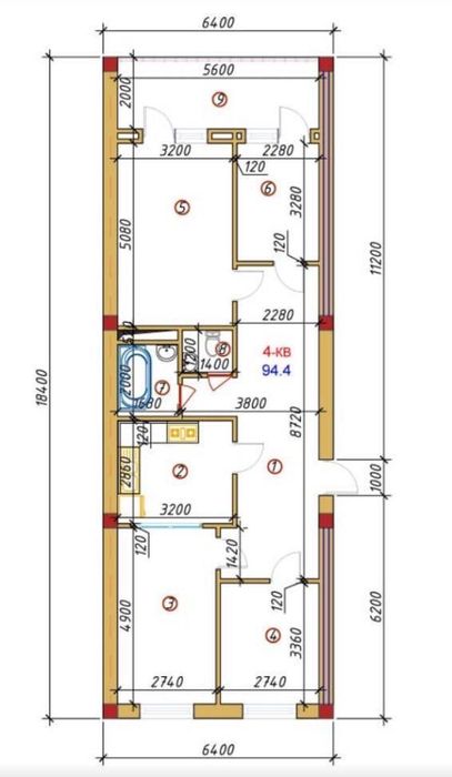 5 квартир в ЖК Nukus Avenue