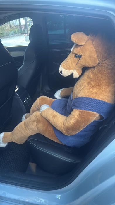 Плюшевая игрушка лошадь