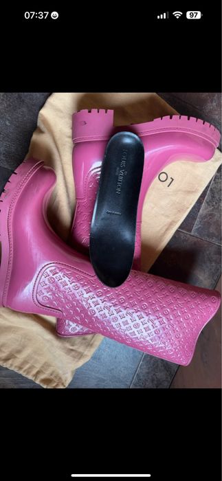 Cizme silicon Louis Vuitton