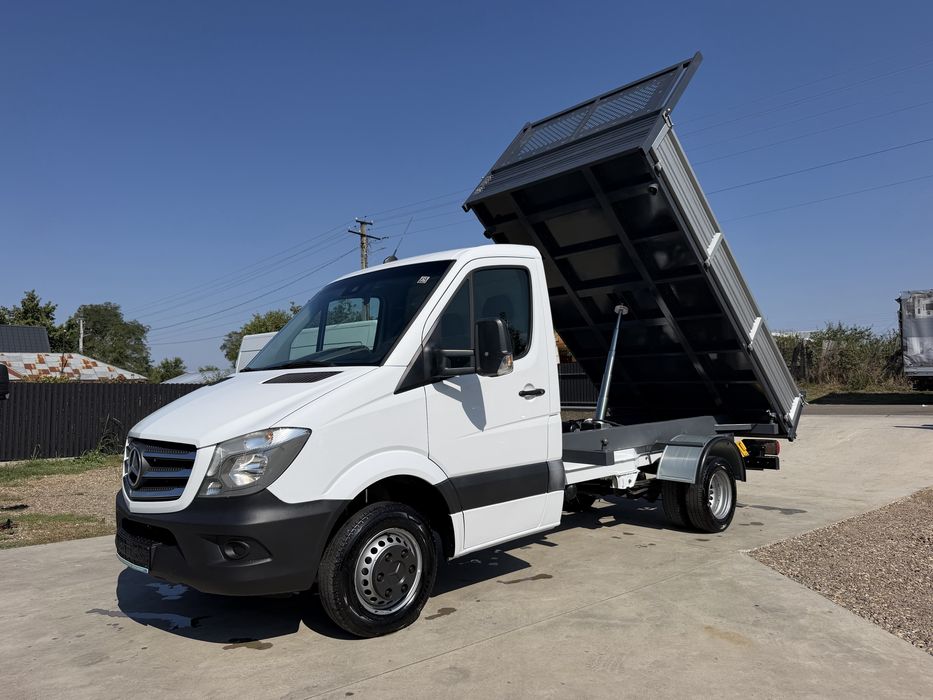Mercedes Sprinter 519 CDI 3.0 Basculanta X3 2017 Cat. B 3.500 kg 518 516 Iveco