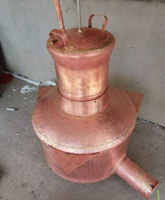 Vand cazane de tuica din cupru alimentar capacitate de 250l