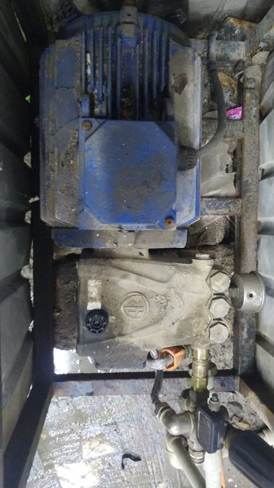 Аппарат для автомойки с электродвигатем