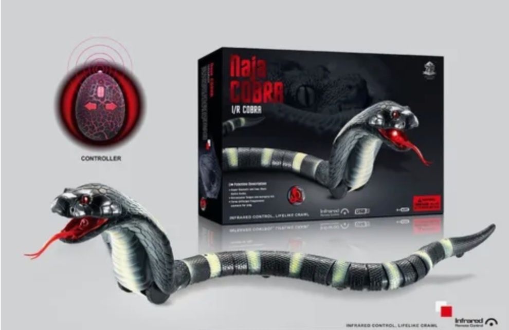 Кобра на радиоуправлении, Naja COBRA, змея на пульте управления