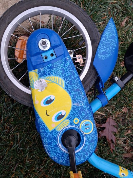 Bicicleta decathlon+ trotinetă