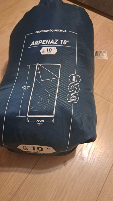 Camping Sleeping Bag - ARPENAZ 10°