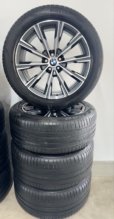 Jante Bmw X5 X6 R20 G05 G06 M740 Originale Pirelli de vara 45/2023 90%
