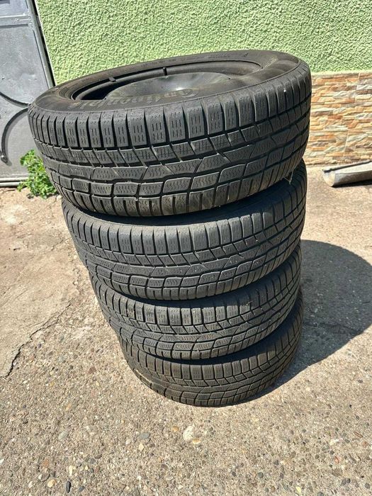 Anvelope iarna Continental 205/60 R16 96H XL  + Jante tabla