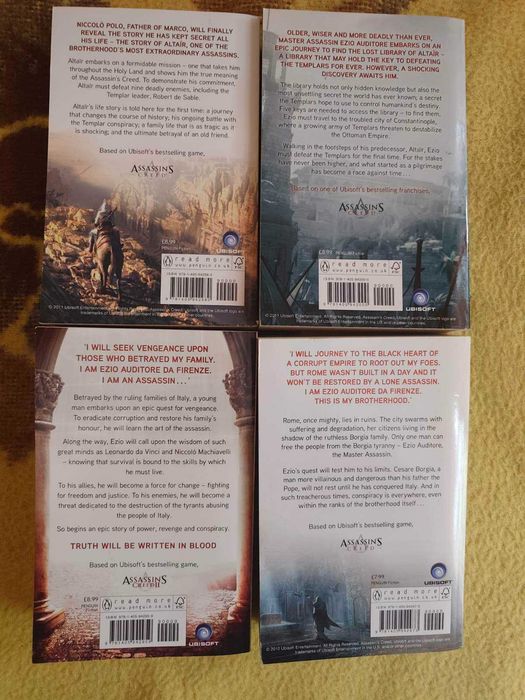Asassin's creed Книги.