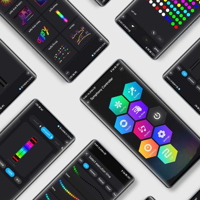 LED  лампи с дистанционно управление MIHEA