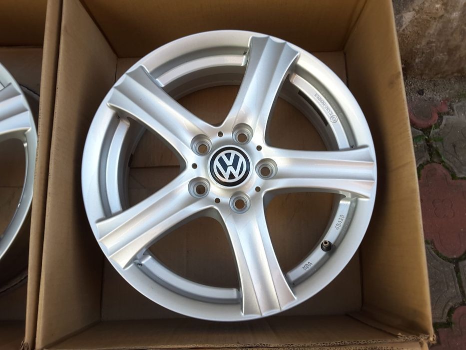 jante aliaj 16; 5x112; Vw Golf 5,6,7,8, Caddy,Touran, Jetta,Golf Plus