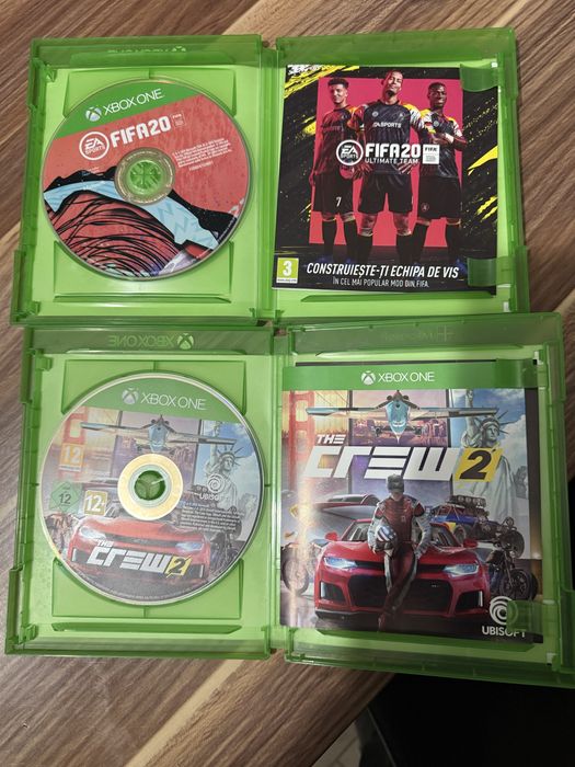 Vând The Crew 2 și FIFA20 împreună sau separat pentru Xbox One