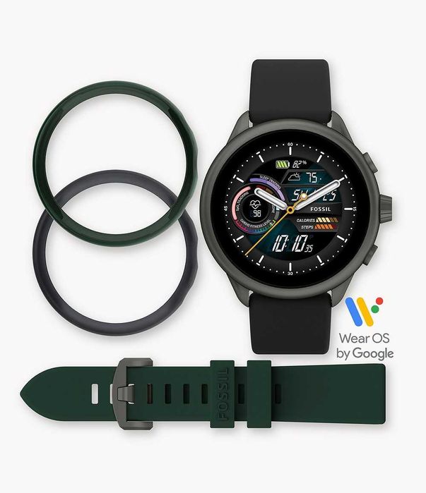 ПРОМО! НОВ! Fossil Gen 6 Wellness Edition Bumper Set 2г. Гаранция!