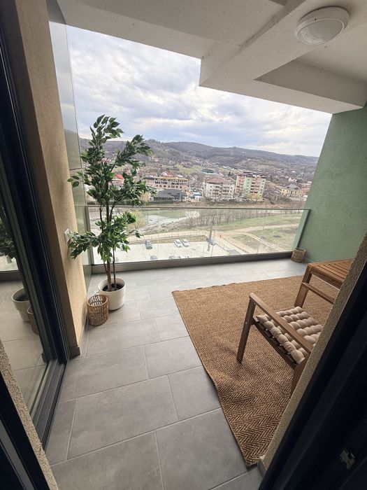 Studio modern, prima închiriere, amenajat premium + balcon spațios