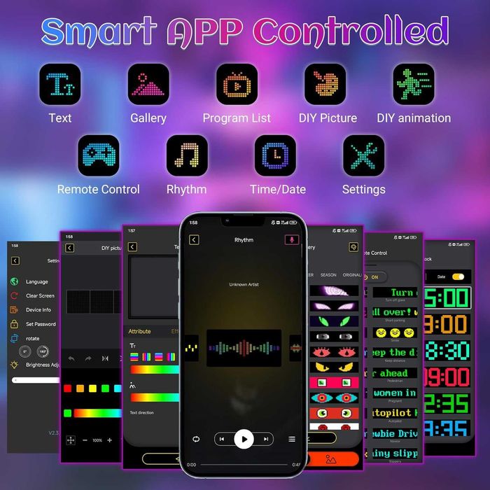 Set 2x Benzi LED Devil ochi camion 10x38 Efecte Dinamice, Devil Eyes