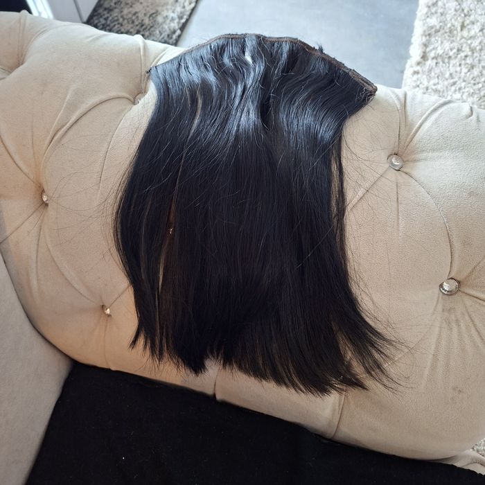 Екстеншън естествена коса 60 см