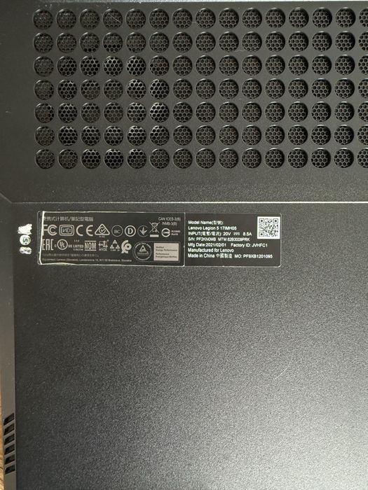 Продам  Lenovo Legion 5 17IMH05
