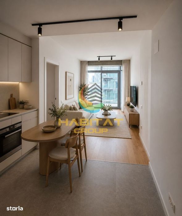 Apartament in UPsite Floreasca 2 camere + terasă + boxă