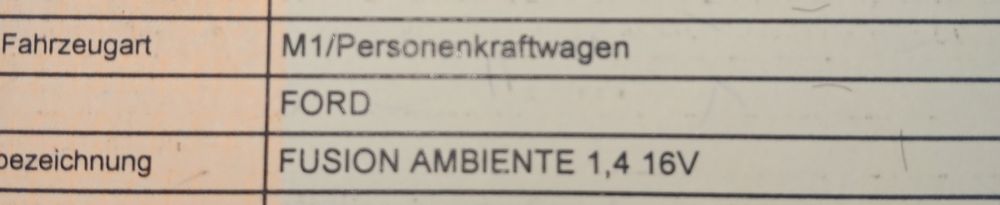 Форд Фюжън на части