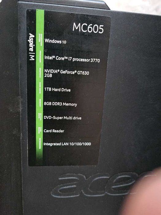 Продам компьютер Aser Core i7