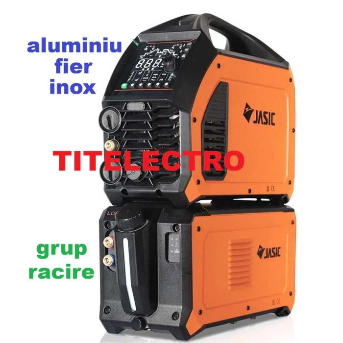 Aparat sudura aluminiu EVO20 TIG 200P ACDC E2S22 PFC JASIC racit cu apa