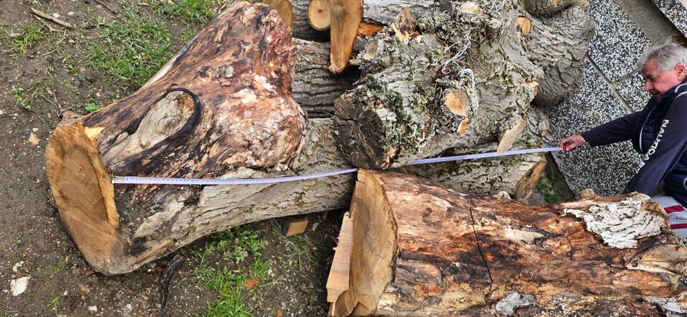 Орех, дървен материал.