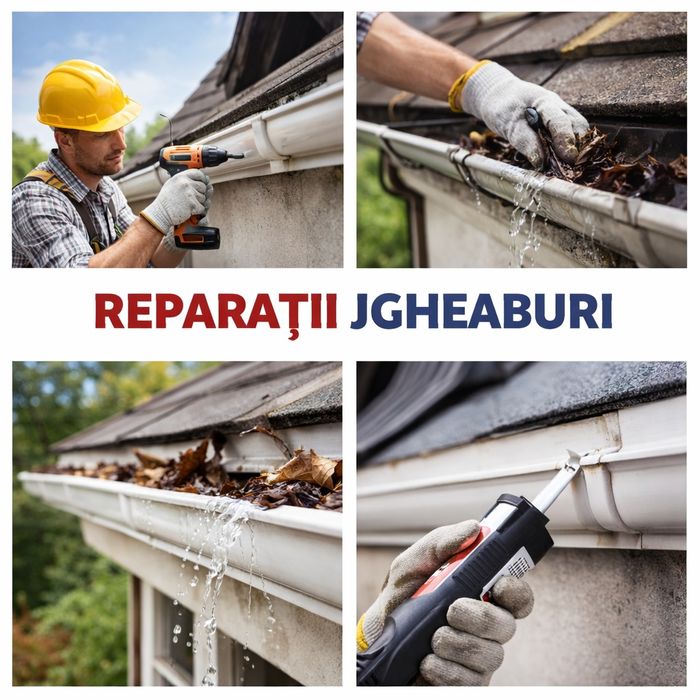 Reparatii Acoperisuri & Terase & Sistem Pluvial & Vopsire & Dulgher