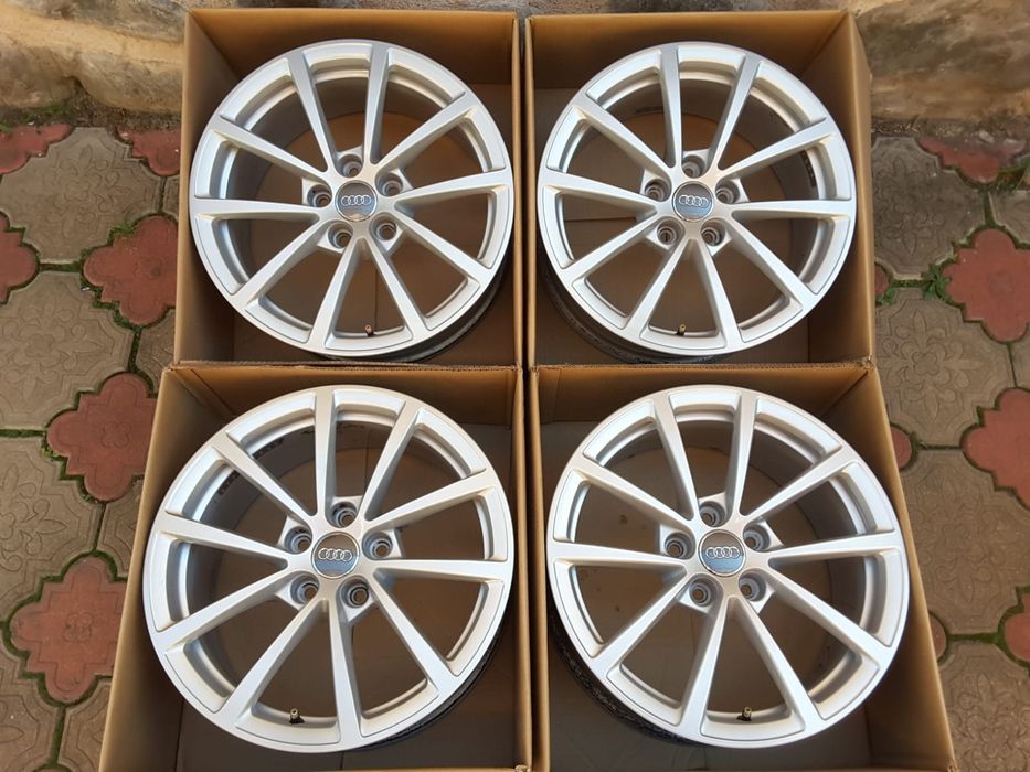 jante aliaj 17; 5x112;originale Audi a4b8 a4 b8, a4b9 a4 b9,A6C7,Q3,Q5