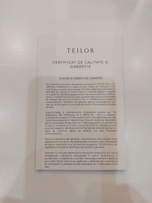 Vând inel logodna cu diamant  Teilor , deosebit