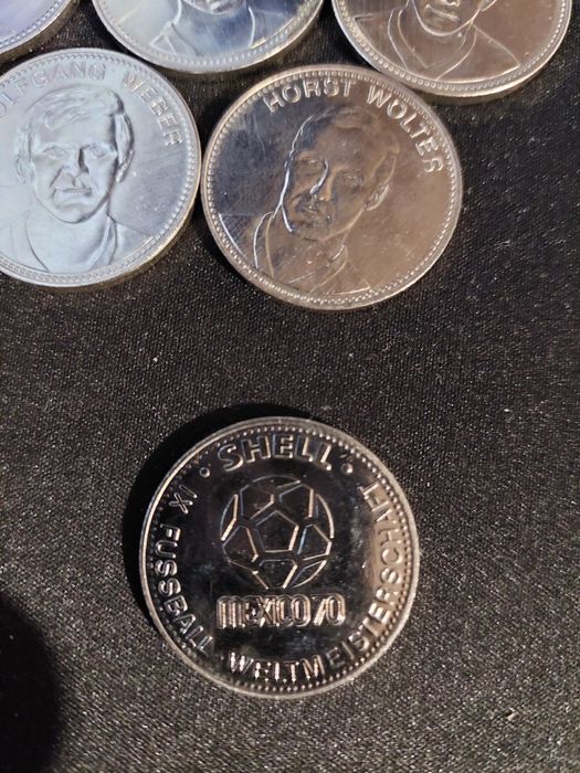 Монети на Германия от Св. П. Mexico 1970-16бр.