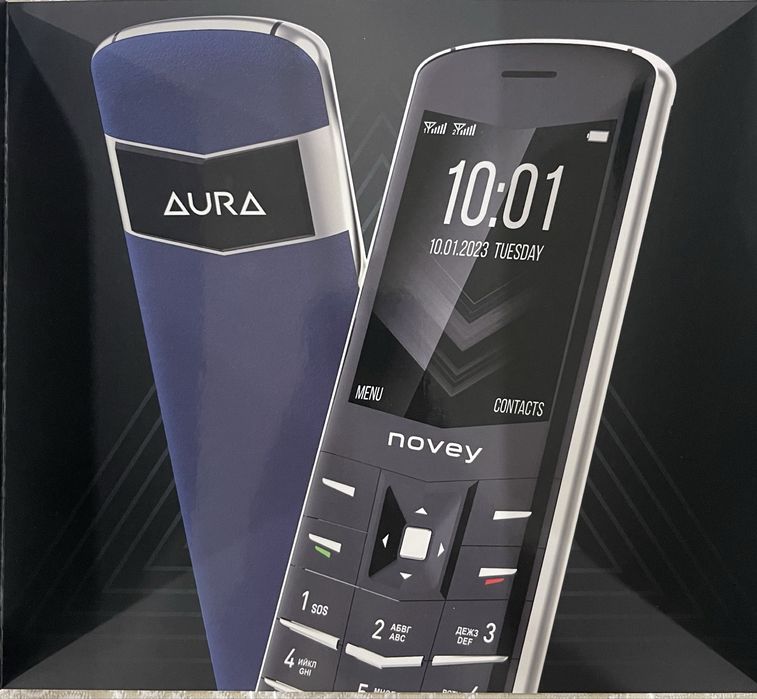 Продаётся телефон Novey Aura (Полный люкс комплект)