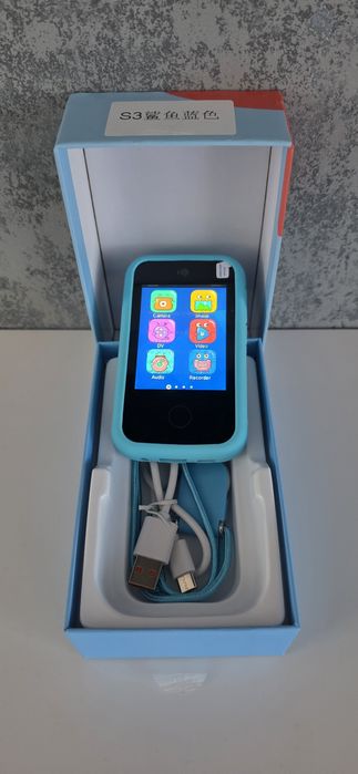 Telefon jucarie copii smartphone copii roz / albastru touchscreen NOU