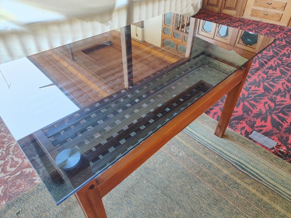 Ойнали стол 122 см 72см  77 см