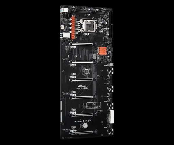 Чисто нова ASRock H510 Pro BTC+ дънна платка за майнинг - 24 месеца гаранция, 4 бр.