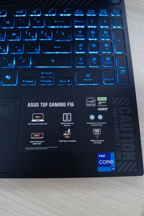 Asusu Tuf Gaming F16