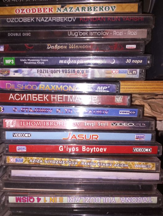 Узбекские СД диски