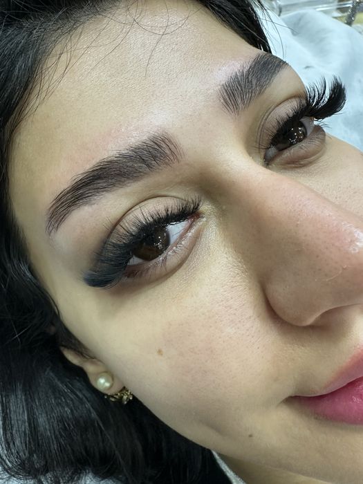 Наращивание ресниц выезд акция