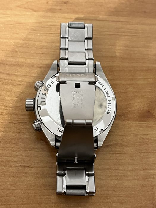 Ceas Fossil barbati mecanic + curea otel inoxidabil