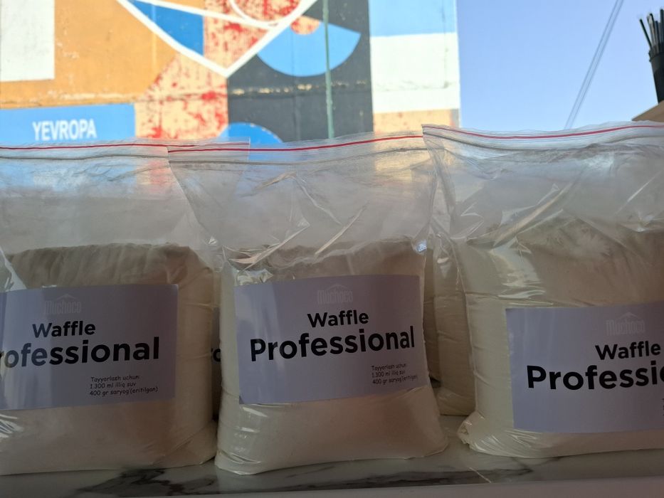 Сухие смеси ( порошок) бельгийских вафель