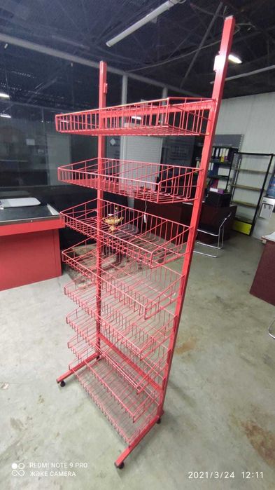 Витрины полки прилавки